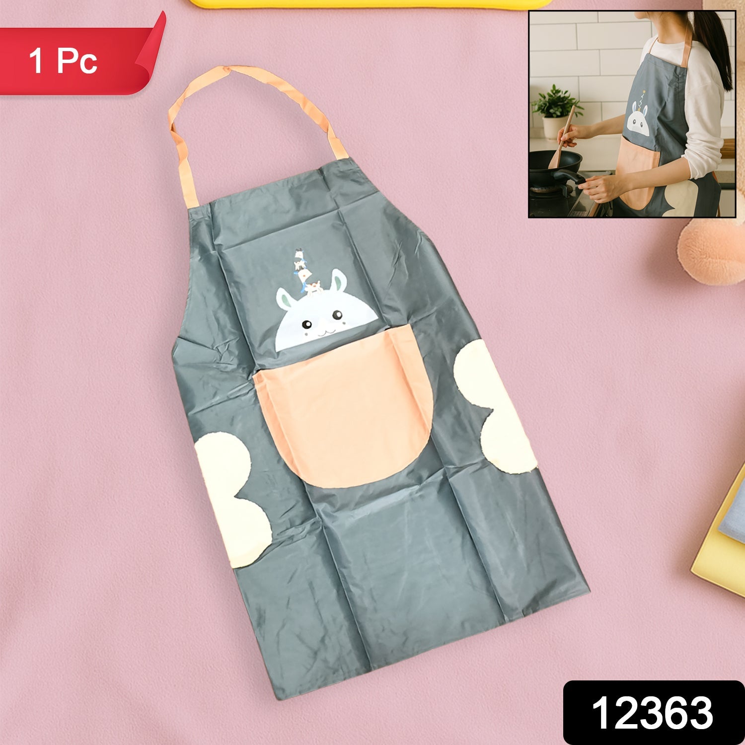 Cute Animal Face Apron Cute Animal Face Apron